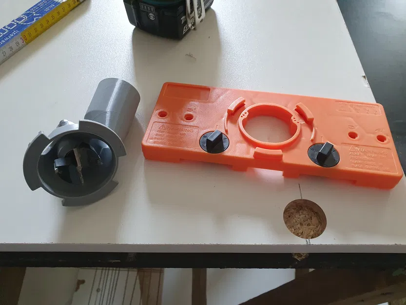 Drill tool for concealed hinge - Image 1