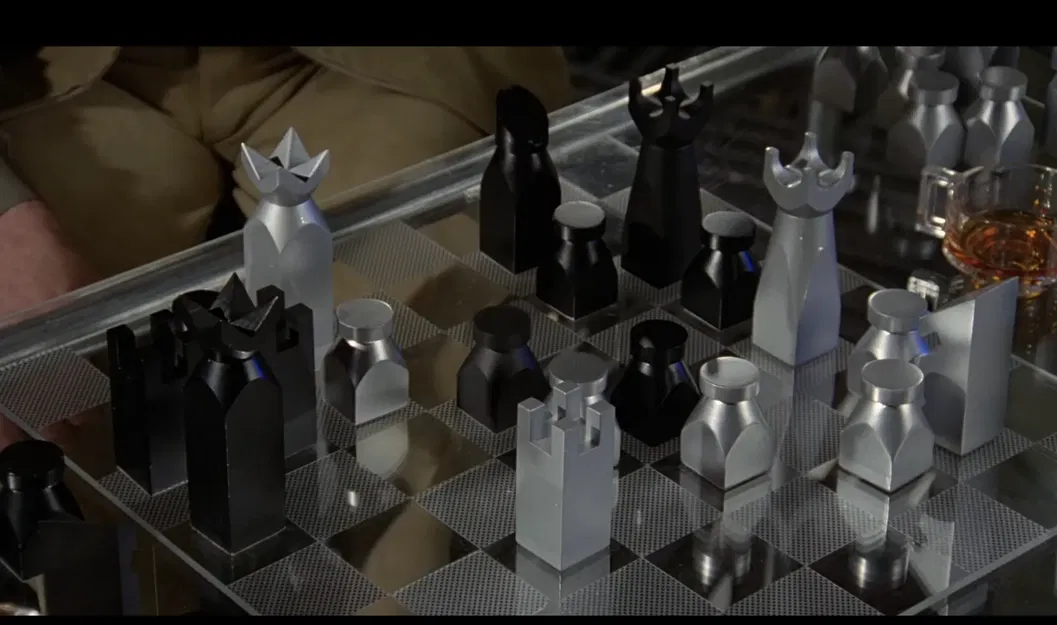 Bộ quân cờ vua phim SATURN 3 (1980), không cần đế đỡ (thân thiện với FDM) - Image 5