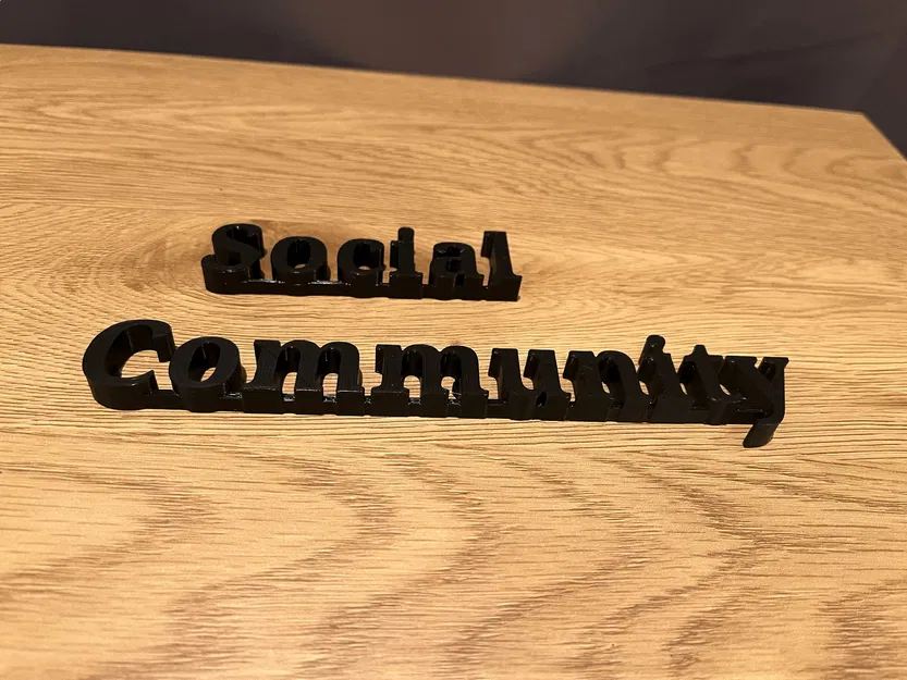 Biển Cộng Đồng Xã Hội có nam châm - Image 3