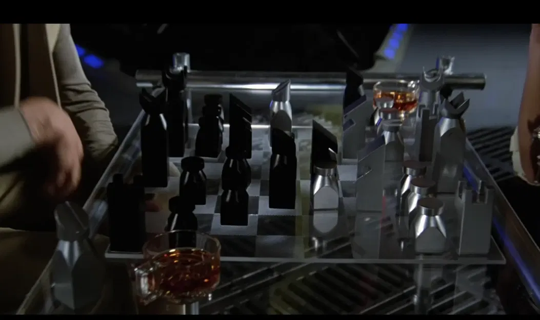 Bộ quân cờ vua phim SATURN 3 (1980), không cần đế đỡ (thân thiện với FDM) - Image 6