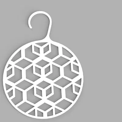 Bông tuyết hình khối - cubic snowflake