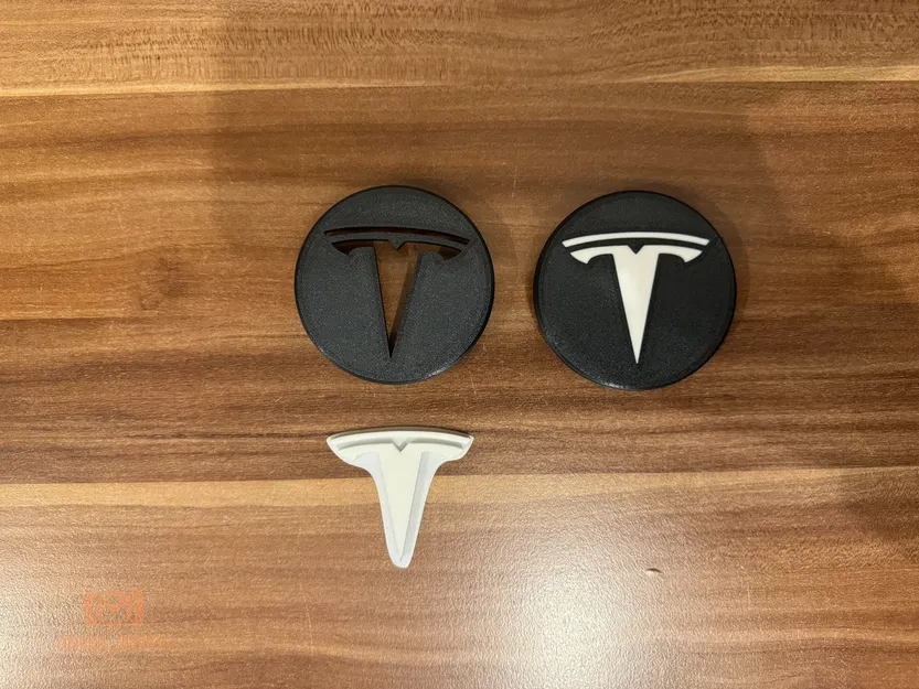 Nắp Chụp Mâm Xe Có Logo Tesla Cho Mâm MSW - Image 1