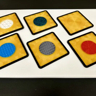 Zenfill Coasters - 6 Versions