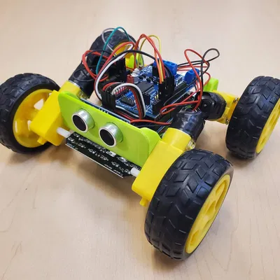 Khung Sườn Xe Arduino 4 Bánh