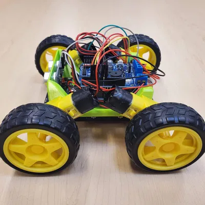 Khung Sườn Xe Arduino 4 Bánh