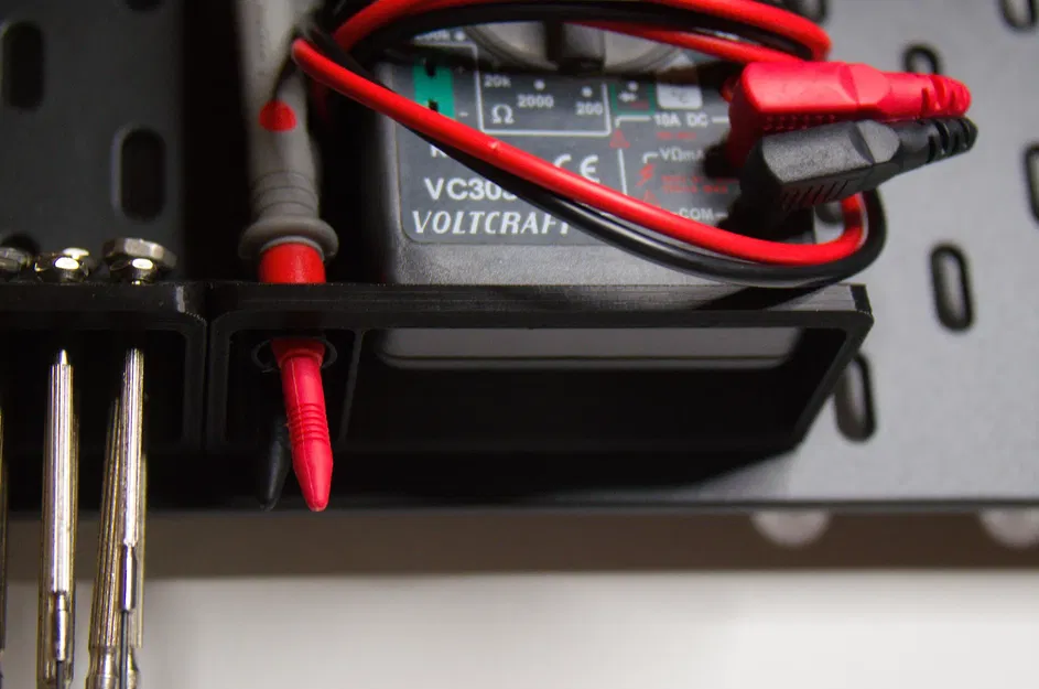 Giá Đỡ Đồng Hồ Đo Cho IKEA Skadis - Image 2