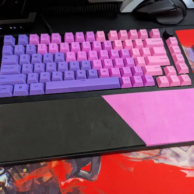 Miếng kê tay cho bàn phím 75% (82 phím) - Sẵn sàng cho đệm chèn