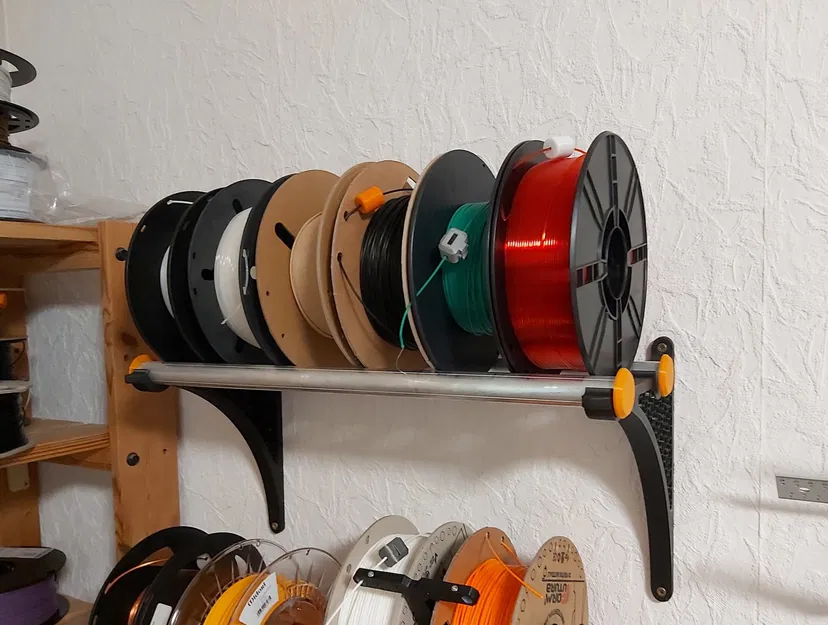 Giá đỡ Filament với Ống Nhôm hoặc Cán Chổi - Image 1