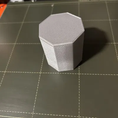 Hộp Bát Giác Nhỏ Có Nắp