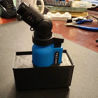 Gridfinity Techno Butane Torch Lighter Storage Bin