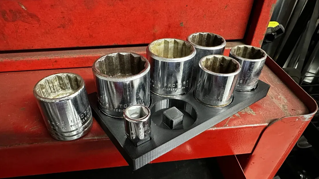 Kệ Giữ Cờ Lê Lớn (0.500'' Imperial) - Sắp Xếp Dụng Cụ - Image 1