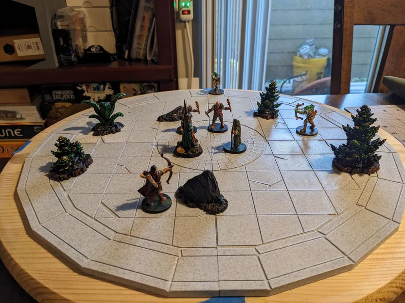 Mô hình Địa hình Hầm ngục Tối thượng 18" - Image 1