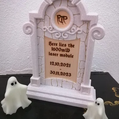 Tombstone Chèn Laser