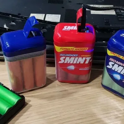 Sạc dự phòng từ vật liệu tái chế kèm khe SD