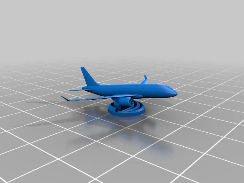 Mô Hình Máy Bay Airbus 220-300 Tỉ Lệ 1:200 Để Bàn - Image 2