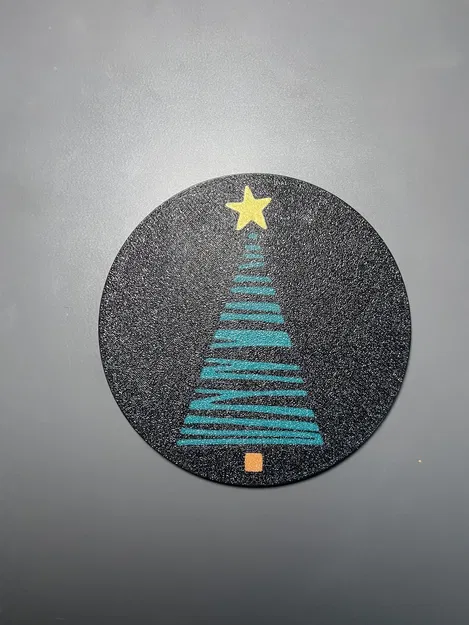 Bộ Khay Lót Ly Giáng Sinh Đa Sắc AMS - Image 4