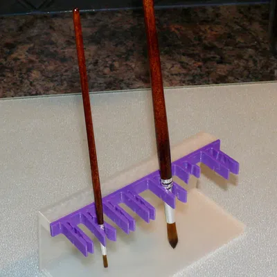 Vertical Paint Brush Holder