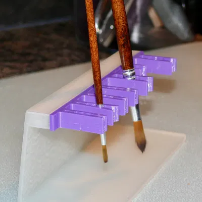 Vertical Paint Brush Holder