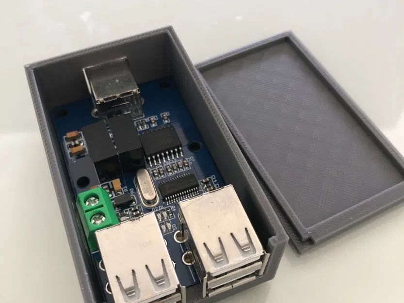 Hộp Case Hub USB Cách Ly / USB HUB isolator Case - Image 1