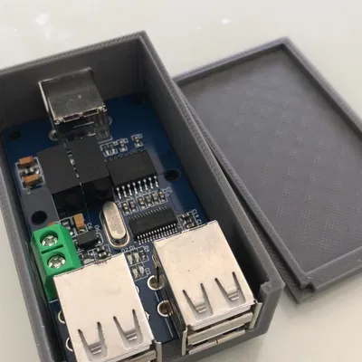 Hộp Case Hub USB Cách Ly / USB HUB isolator Case