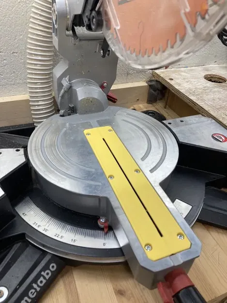 Miter Saw Zero Clearance Insert Plate Metabo KS 305 - Image 1
