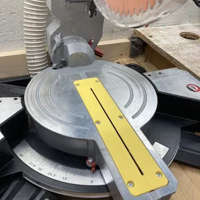 Miter Saw Zero Clearance Insert Plate Metabo KS 305