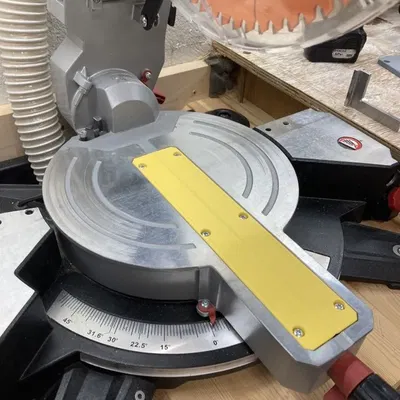 Miter Saw Zero Clearance Insert Plate Metabo KS 305