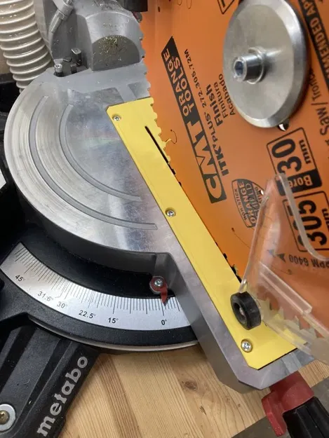 Miter Saw Zero Clearance Insert Plate Metabo KS 305 - Image 6