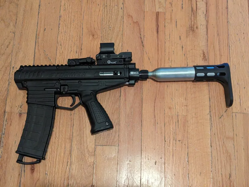 88/90g CO2 Cylinder Slip on Buttstock - Image 1