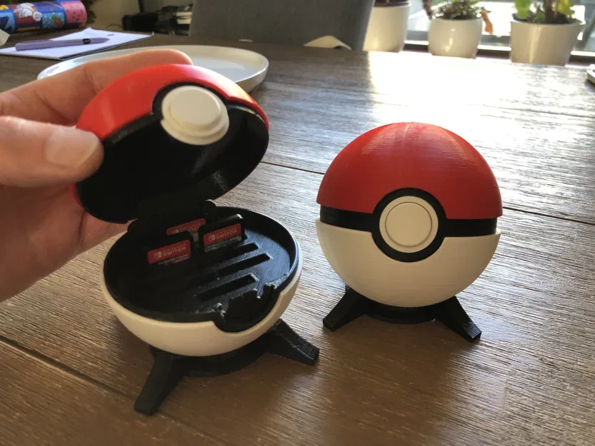 Pokeball Switch Cartridge Holder - Image 1