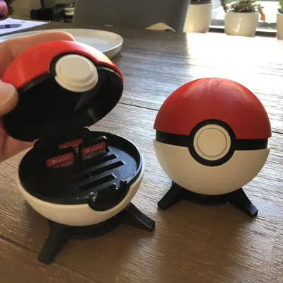 Pokeball Switch Cartridge Holder