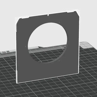 Tấm gắn ống kính Linhof và Sinar loại 140/DB cho Hypergon 75mm