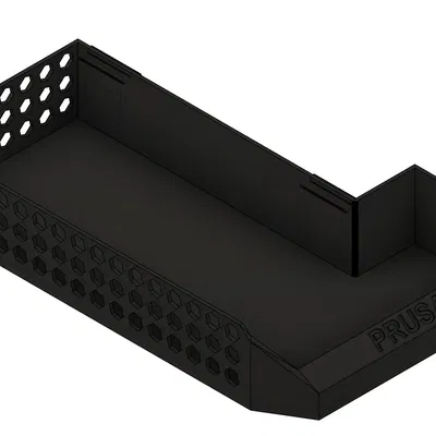 Khay Prusa MK4 Có Họa Tiết Tổ Ong và Chữ In Chìm