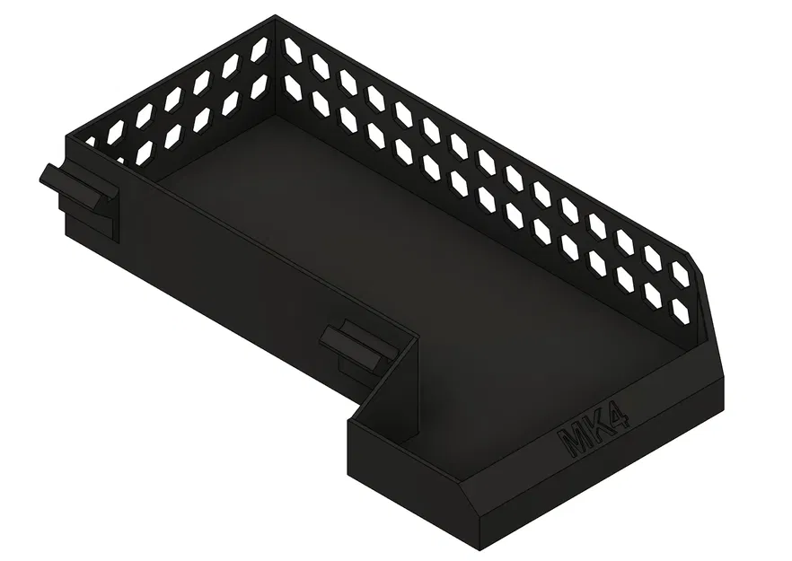 Khay Prusa MK4 Có Họa Tiết Tổ Ong và Chữ In Chìm - Image 3