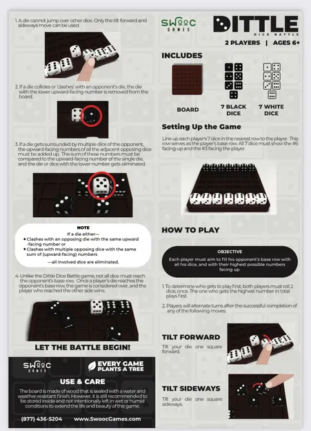 Trò chơi Đối kháng Xúc xắc Dittle - Image 2