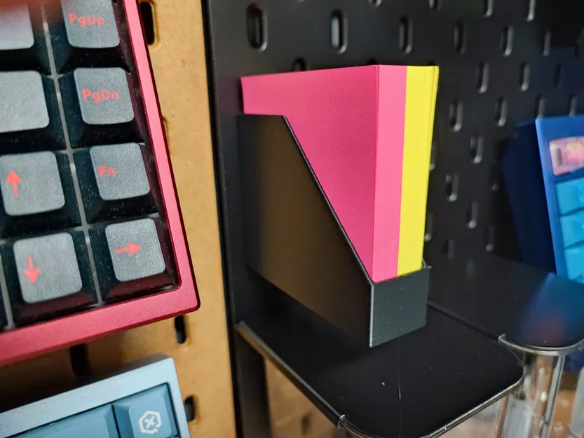 Skadis/Upspell Post it holder for 76x76mm - Image 1