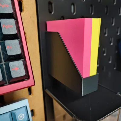 Skadis/Upspell Post it holder for 76x76mm