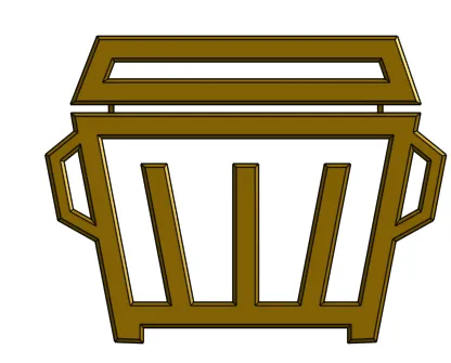 Biển 3D Hạng 'Thùng Rác' Rocket League - Image 1