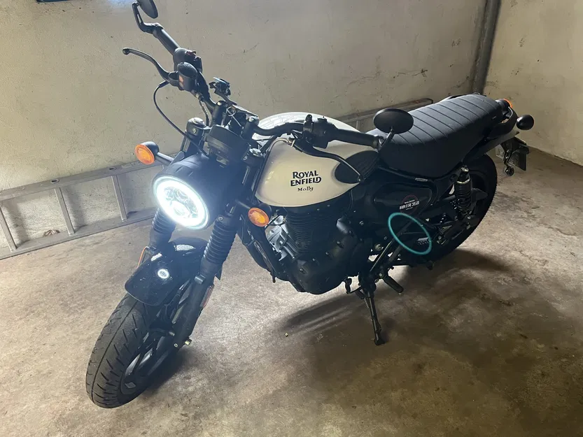 Chóa đèn LED độ cho Royal Enfield Hunter 350, đời 2022/23 - Image 1
