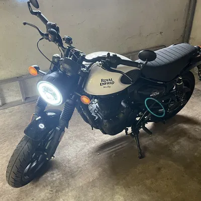Chóa đèn LED độ cho Royal Enfield Hunter 350, đời 2022/23