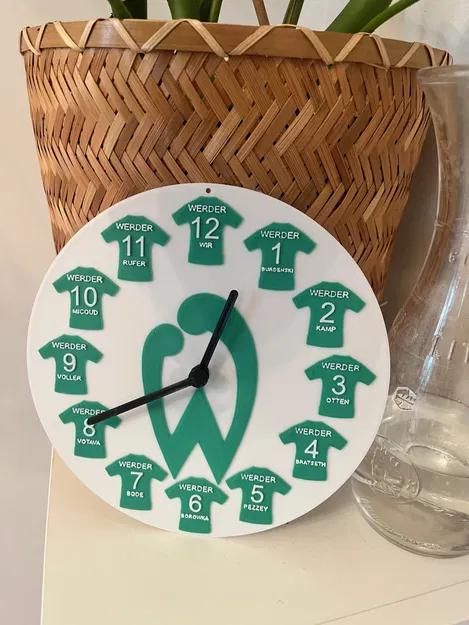 Đồng hồ treo tường thiết kế theo phong cách Werder - Image 1