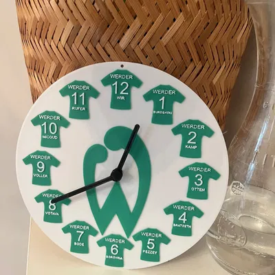 Đồng hồ treo tường thiết kế theo phong cách Werder