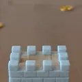 Inspiration Coin with Textured Castle Tower Storage and Rolling Slit - Thumbnail 2