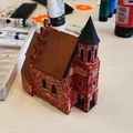 Mô hình Nhà thờ Mini - Đồ Trang Trí Cây Thông Noel - Thumbnail 1