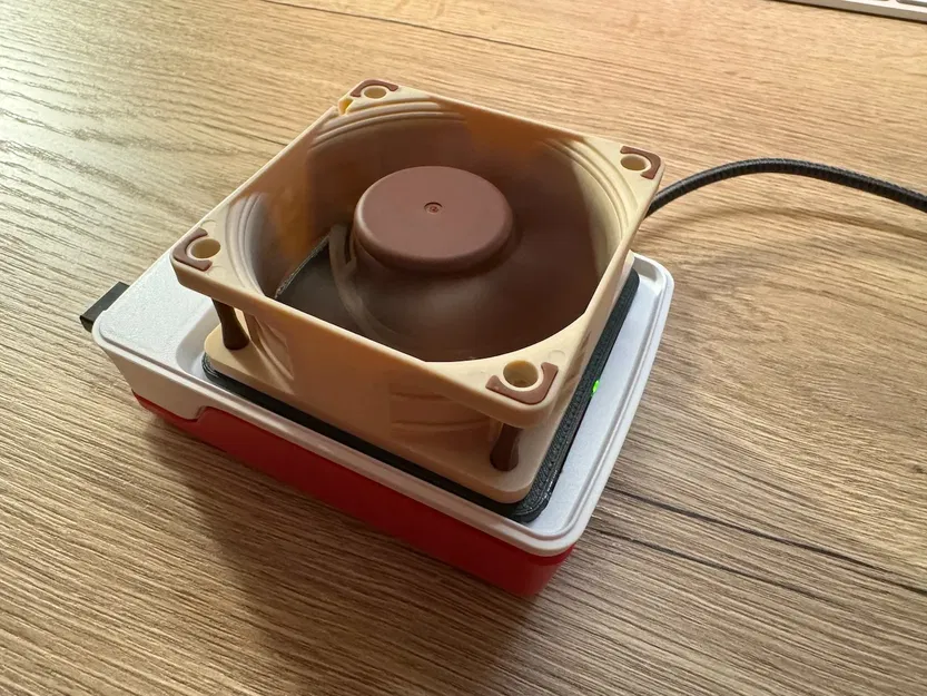 Adapter Gắn Quạt 60mm Cho Vỏ Raspberry Pi 5 - Image 1