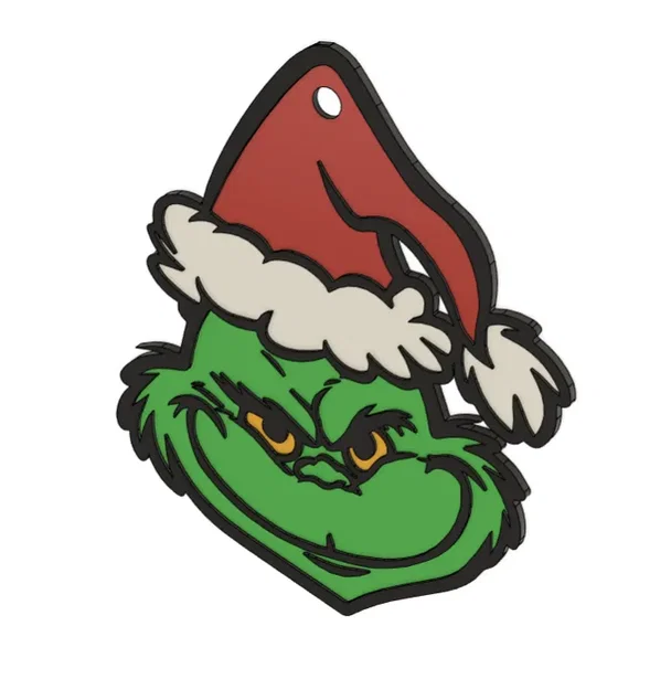 Móc Treo Grinch Trang Trí Giáng Sinh - Image 1