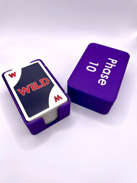 Hộp Đựng Đồ Du Lịch Cho Bộ Bài Phase 10 - Image 1