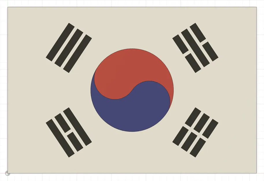 Cờ Hàn Quốc (Taegeuk-gi) - Image 1