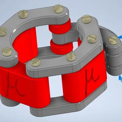 Chốt Tạ Đơn Giản v2 (50mm 28mm 26mm)