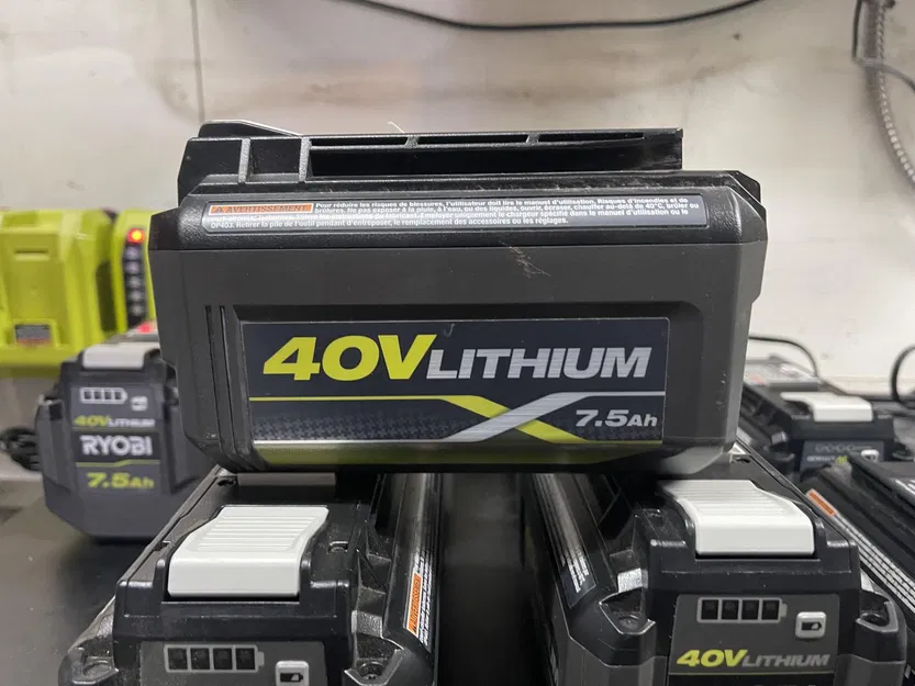 Ryobi 40 Volt Battery Wall Mount - Image 2